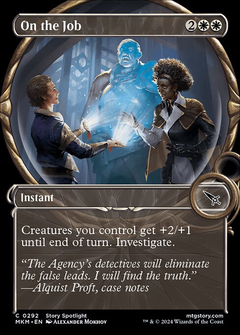 On the Job (Showcase) (Foil) - Murders at Karlov Manor