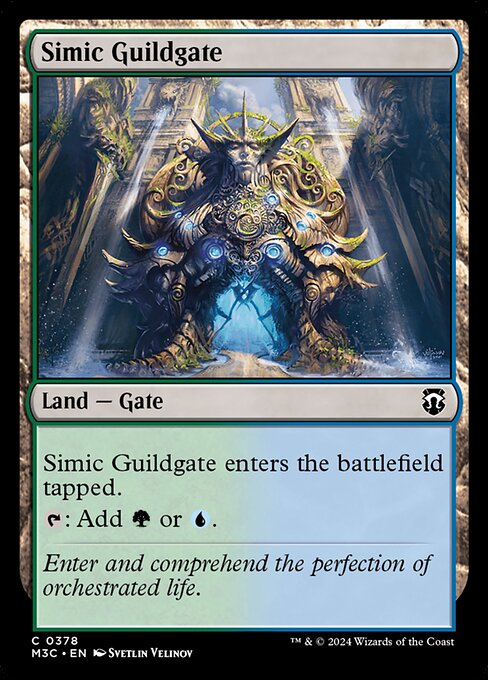 Simic Guildgate (Foil) - Commander: Modern Horizons 3