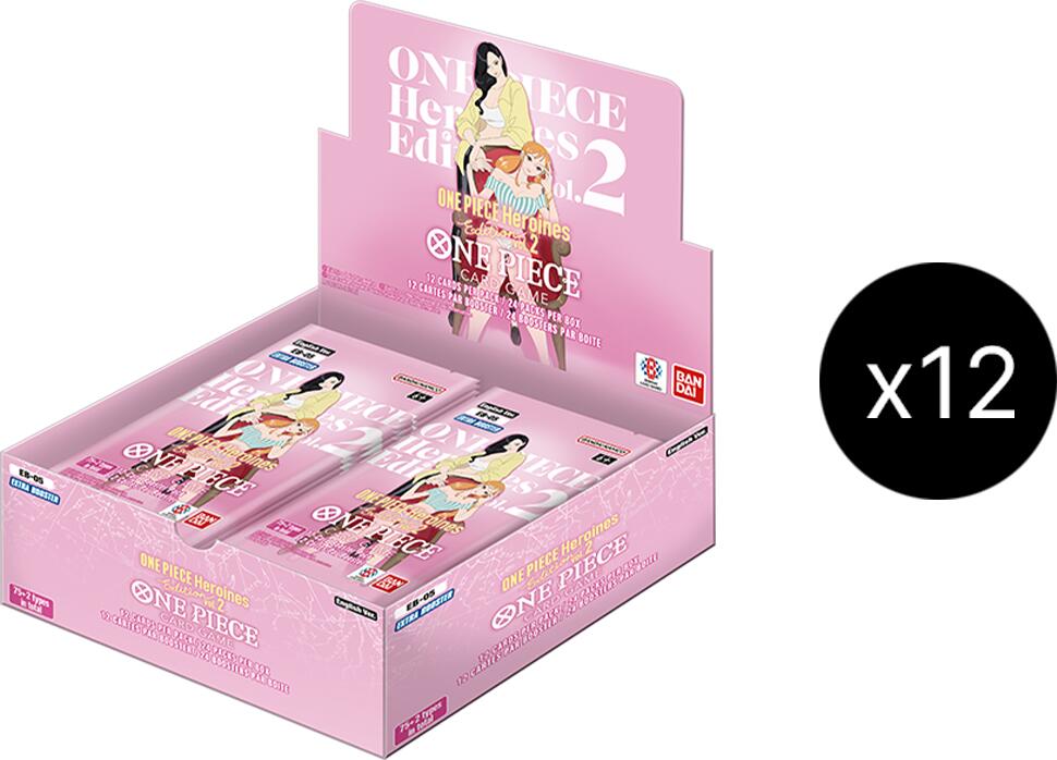 Extra Booster: One Piece Heroines Edition Vol.2 - Booster Box Case - Extra Booster: One Piece Heroines Edition Vol. 2 (EB05)