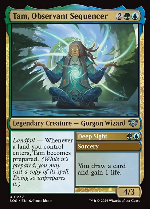 Tam, Observant Sequencer - Secrets of Strixhaven