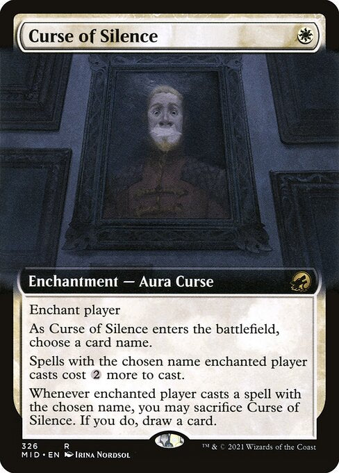 Curse of Silence (Extended Art) - Innistrad: Midnight Hunt