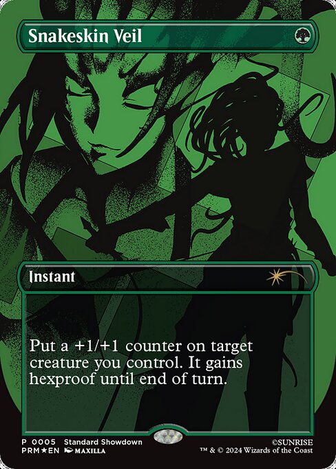 Snakeskin Veil (Foil) - Standard Showdown Promos