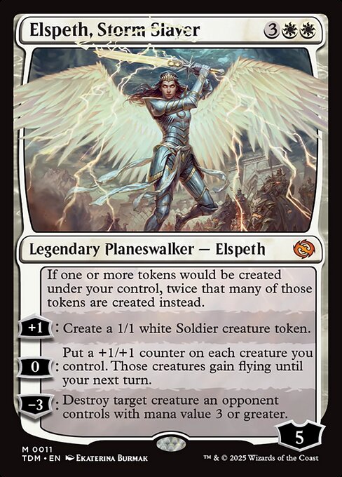 Elspeth, Storm Slayer - Tarkir: Dragonstorm