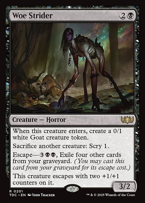 Woe Strider - Commander: Tarkir: Dragonstorm