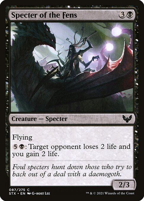 Specter of the Fens - Strixhaven: School of Mages