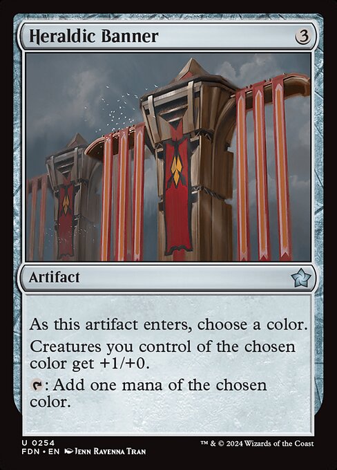 Heraldic Banner - Throne of Eldraine