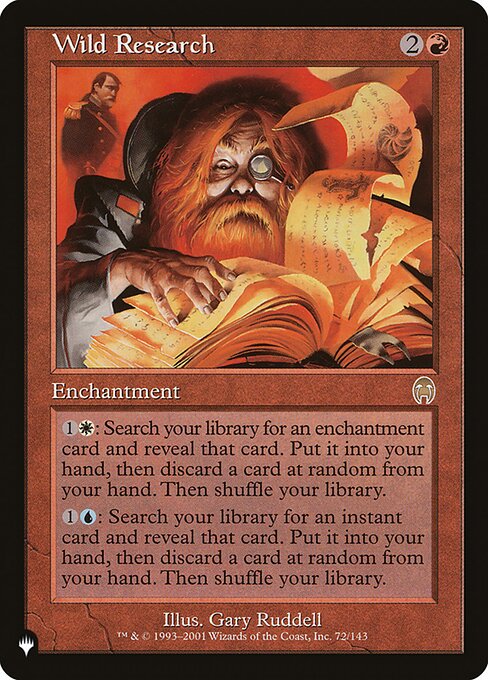 Wild Research - The List Reprints