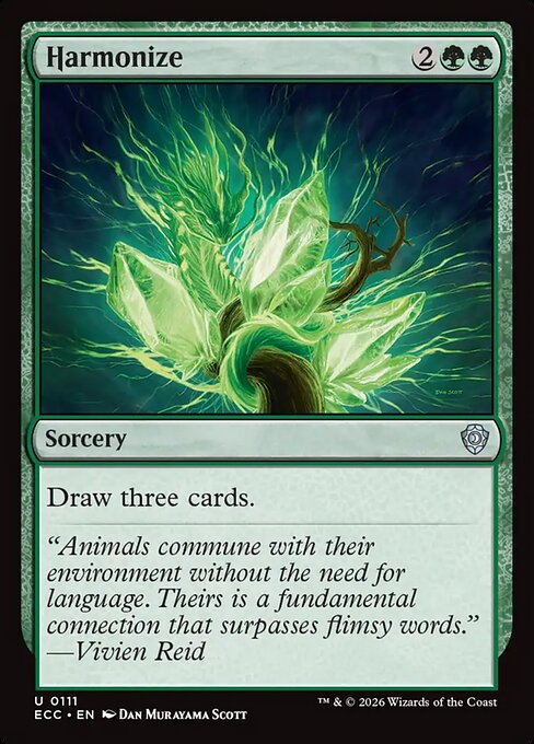 Harmonize - Commander: Lorwyn Eclipsed