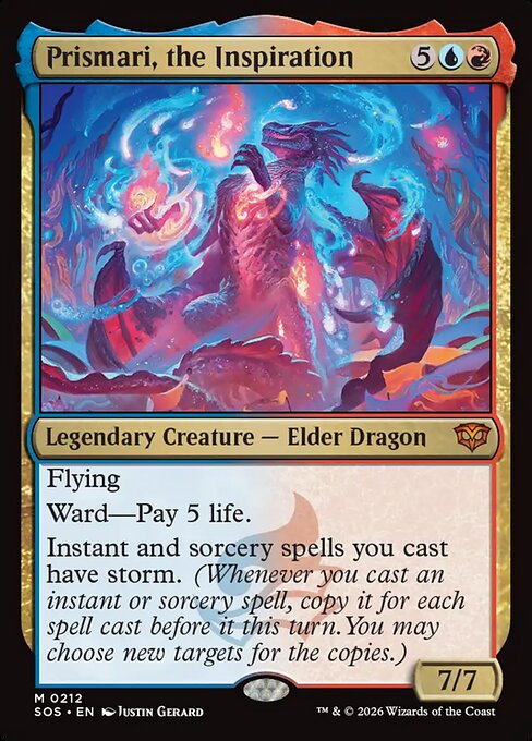 Prismari, the Inspiration (Foil) - Secrets of Strixhaven