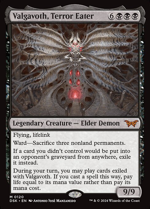 Valgavoth, Terror Eater (Foil) - Duskmourn: House of Horror