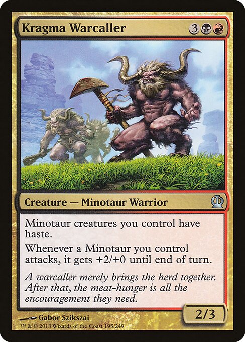 Kragma Warcaller (Foil) - Theros