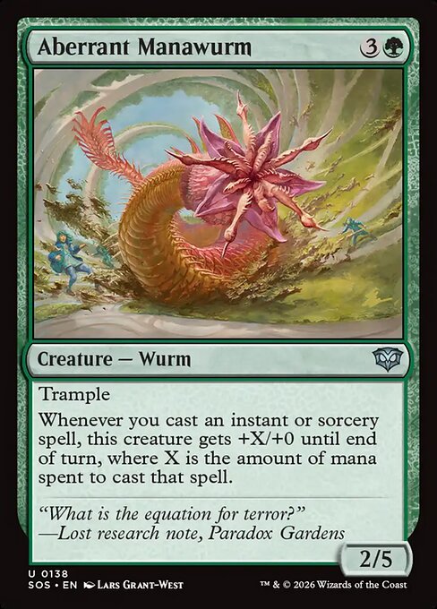 Aberrant Manawurm - Secrets of Strixhaven