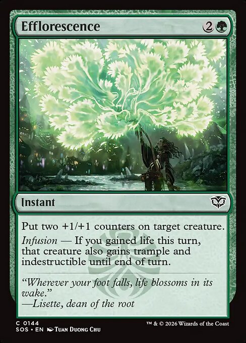 Efflorescence (Foil) - Secrets of Strixhaven