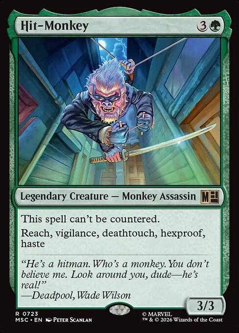 Hit-Monkey (Foil) - Commander: Marvel Super Heroes