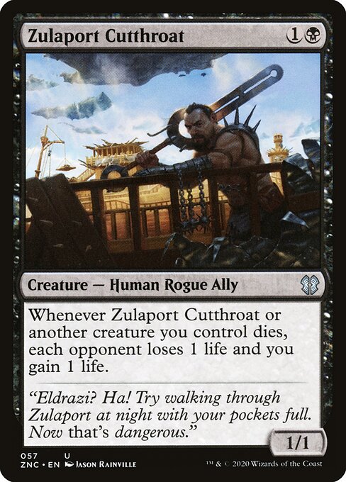 Zulaport Cutthroat - Commander: Zendikar Rising