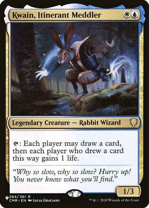Kwain, Itinerant Meddler - The List Reprints
