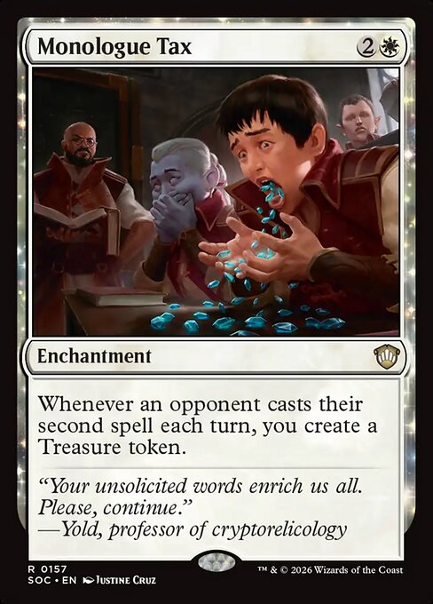 Monologue Tax - Commander: Secrets of Strixhaven