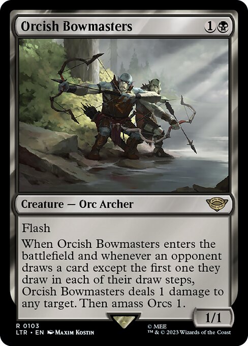Orcish Bowmasters (Foil) - Universes Beyond: The Lord of the Rings: Tales of Middle-earth