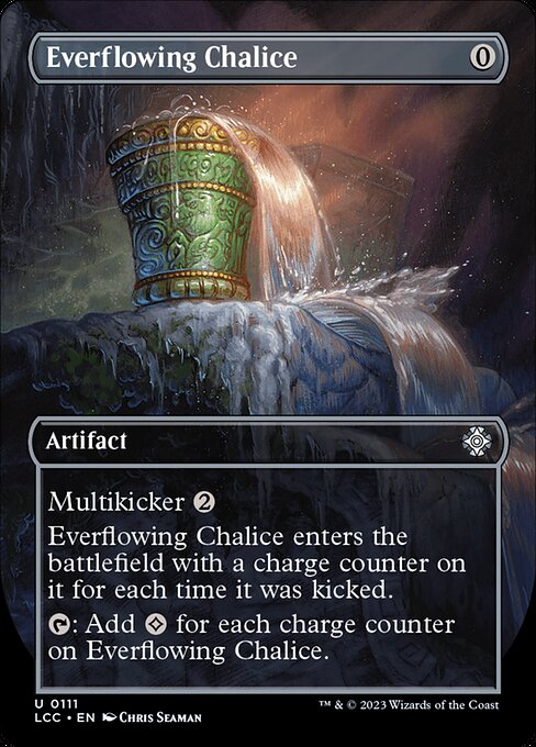 Everflowing Chalice (Borderless) - Commander: The Lost Caverns of Ixalan