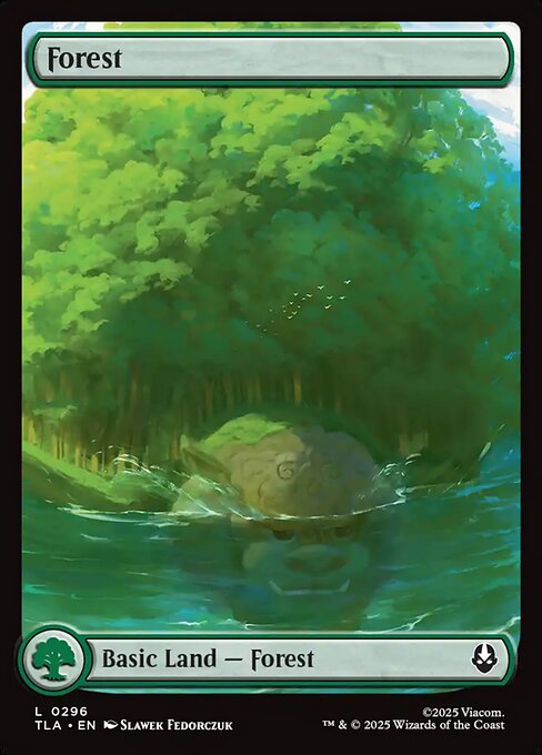 Forest (0296) (Foil) - Avatar: The Last Airbender