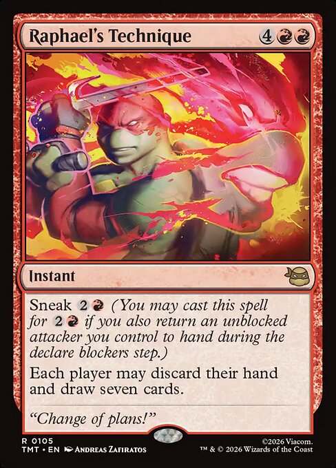 Raphael's Technique (Foil) - Teenage Mutant Ninja Turtles