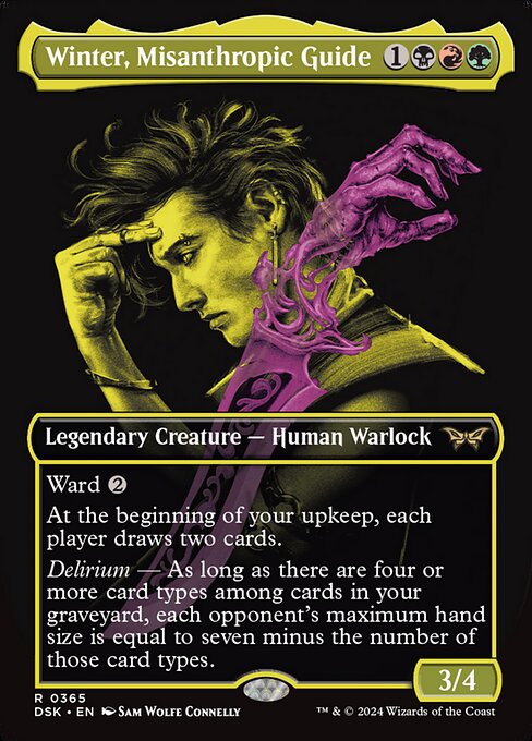 Winter, Misanthropic Guide (Showcase) - Duskmourn: House of Horror