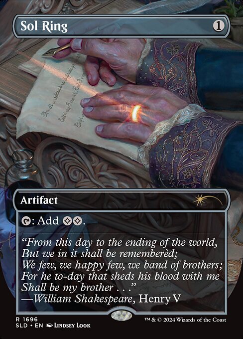 Sol Ring (1696) (Foil) - Secret Lair Drop Series