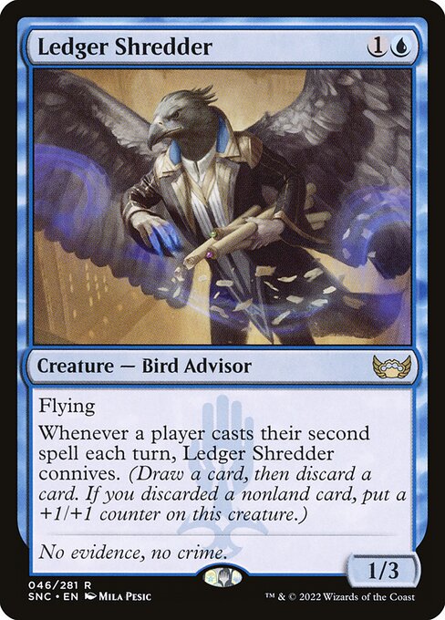 Ledger Shredder (Foil) - Streets of New Capenna