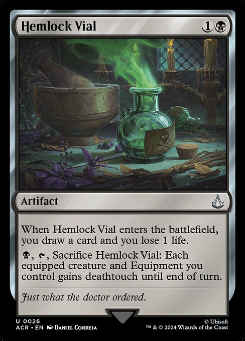 Hemlock Vial - Universes Beyond: Assassin's Creed