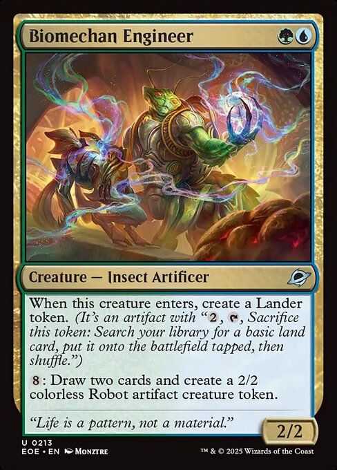 Biomechan Engineer (Foil) - Edge of Eternities