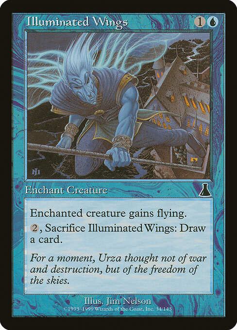 Illuminated Wings (Foil) - Urza's Destiny