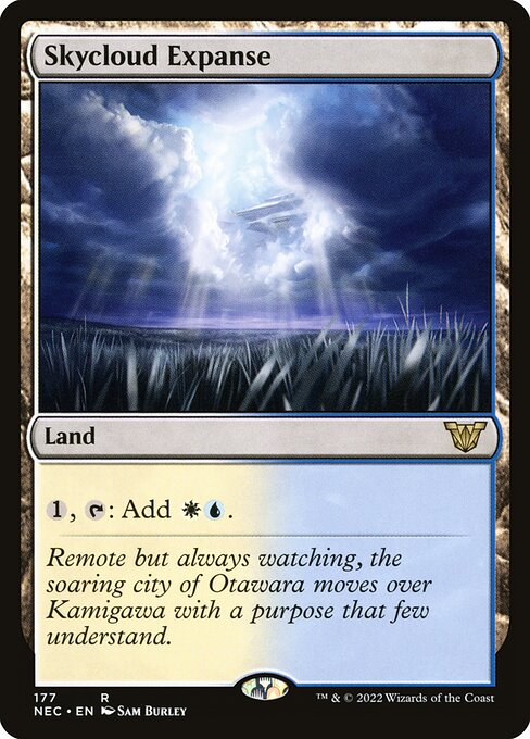 Skycloud Expanse - Commander: Kamigawa: Neon Dynasty