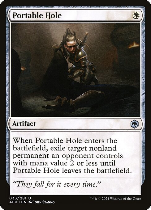 Portable Hole (Foil) - Adventures in the Forgotten Realms