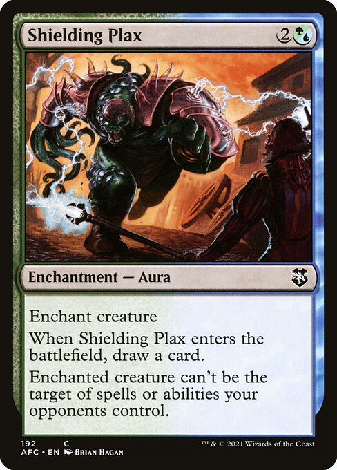 Shielding Plax - Commander: Adventures in the Forgotten Realms