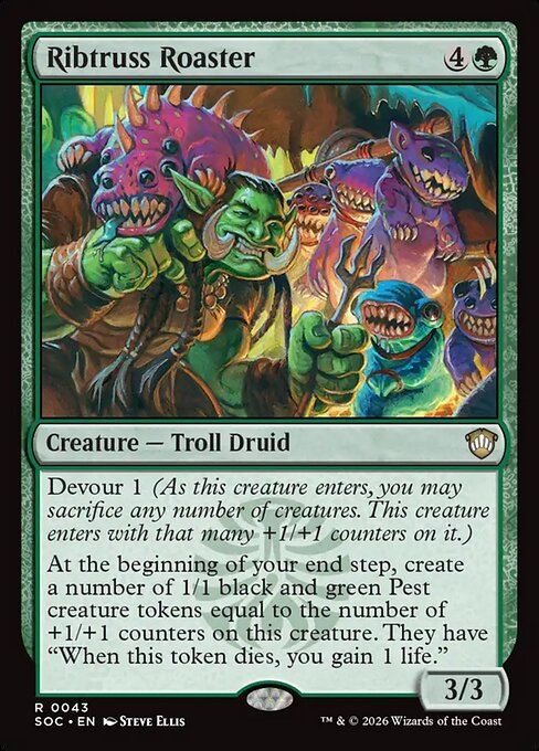 Ribtruss Roaster - Commander: Secrets of Strixhaven