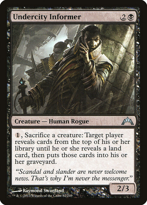 Undercity Informer (Foil) - Gatecrash