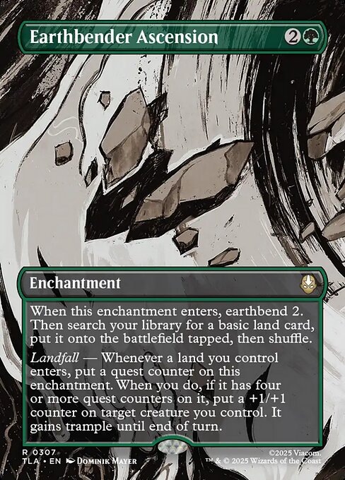 Earthbender Ascension (Borderless) - Avatar: The Last Airbender