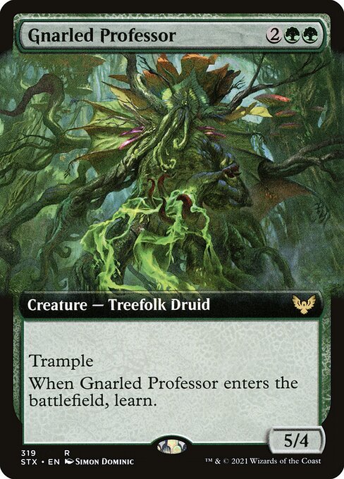 Gnarled Professor (Extended Art) - Strixhaven: School of Mages