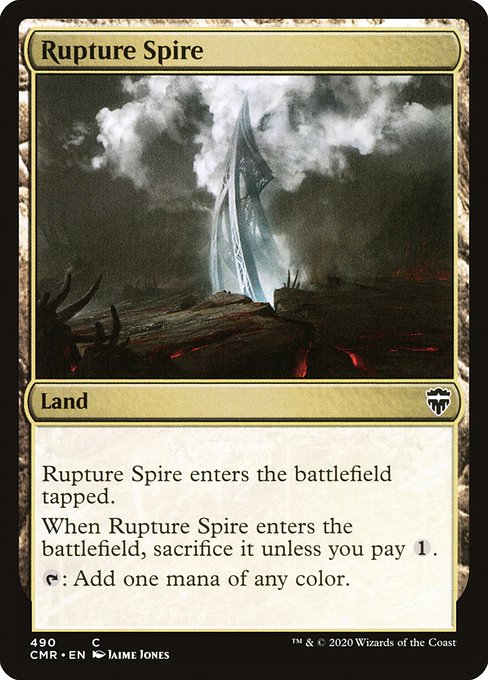Rupture Spire (490) - Commander Legends