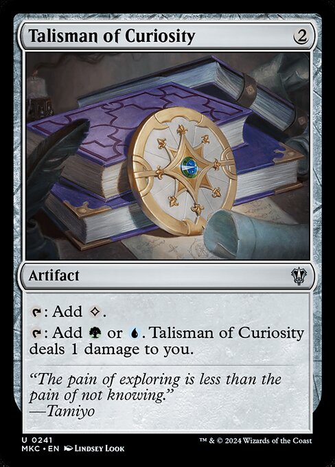 Talisman of Curiosity - Commander: Murders at Karlov Manor