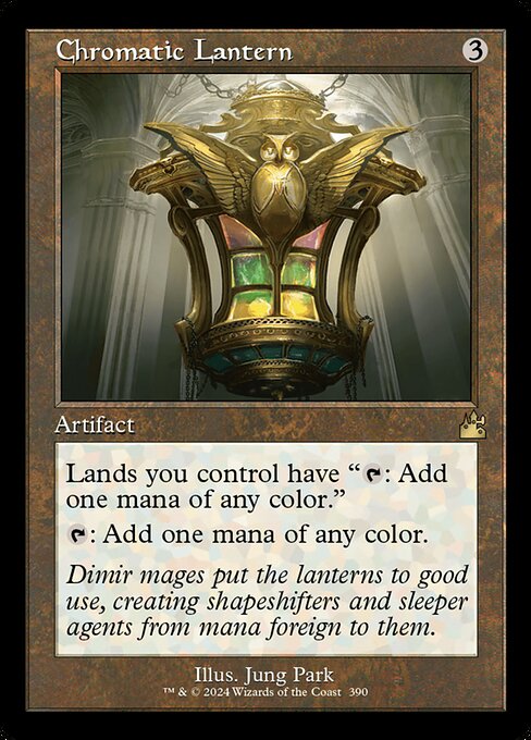 Chromatic Lantern (Retro Frame) - Ravnica Remastered