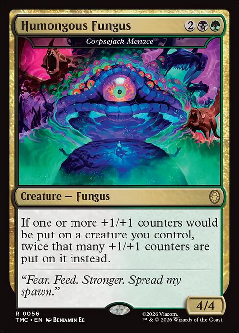 Humongous Fungus - Corpsejack Menace - Commander: Teenage Mutant Ninja Turtles