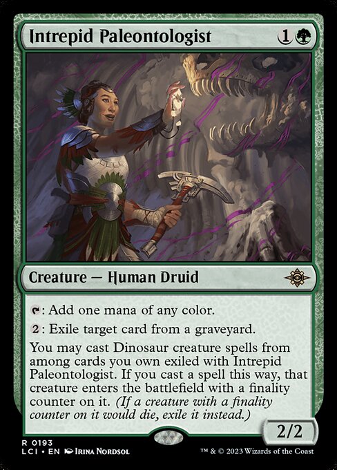 Intrepid Paleontologist (Foil) - The Lost Caverns of Ixalan