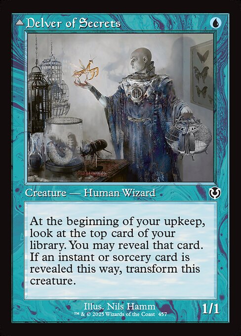 Delver of Secrets (Retro Frame) - Innistrad Remastered