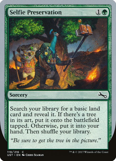 Selfie Preservation - Unstable
