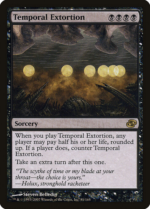 Temporal Extortion (Foil) - Planar Chaos