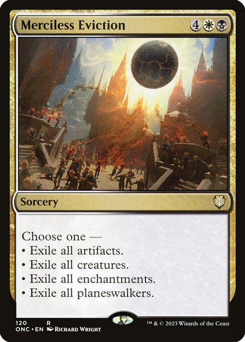 Merciless Eviction - Commander: Phyrexia: All Will Be One