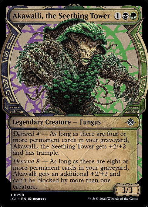 Akawalli, the Seething Tower (Showcase) - The Lost Caverns of Ixalan