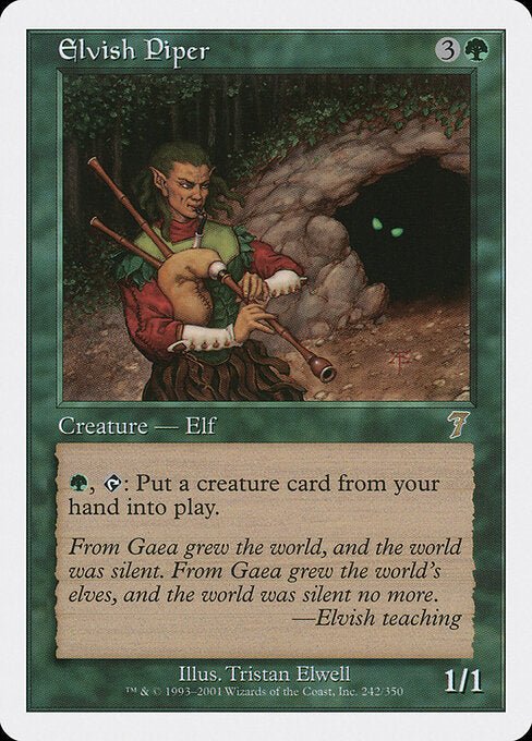 Elvish Piper - 7th Edition