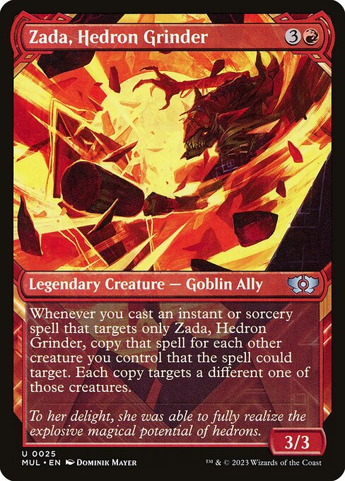Zada, Hedron Grinder (Foil) - March of the Machine: Multiverse Legends